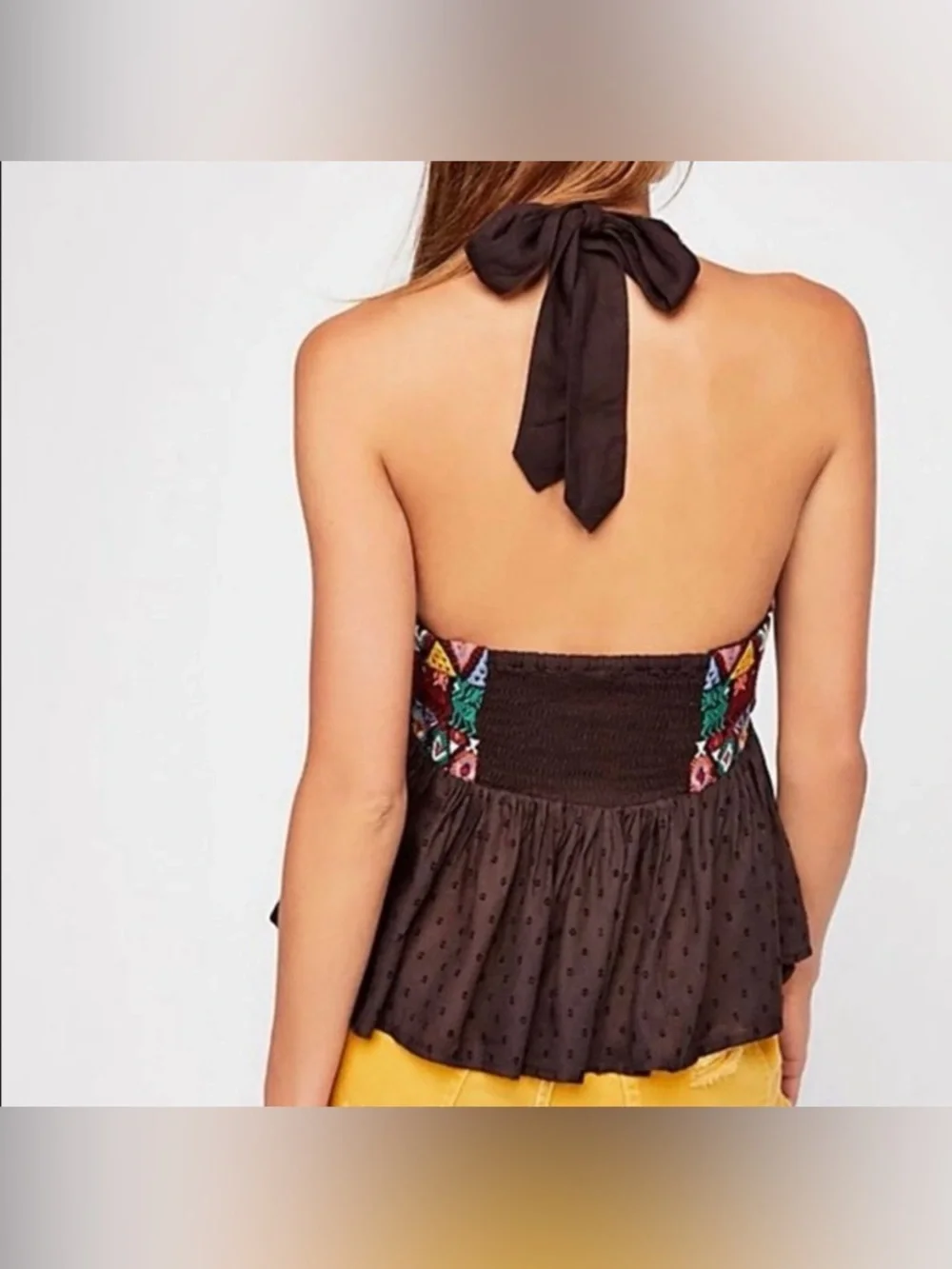 Free People | Peruvian Paradise Halter Top